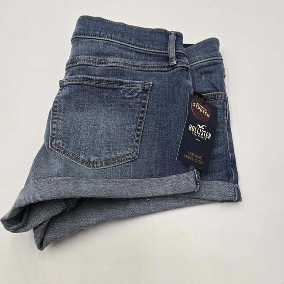 Hollister Advanced Stretch 11 Low Rise New Short Short W30 Fitted 2-in (76-5) - Picture 10 of 10